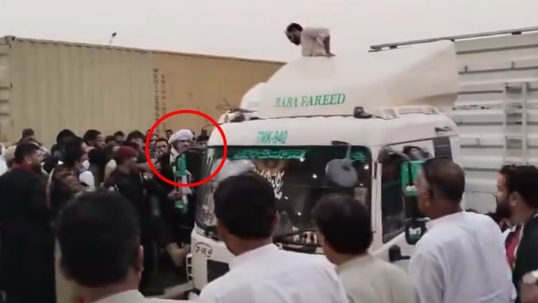 Watch: KP CM Gandapur smashes truck window in frustration
