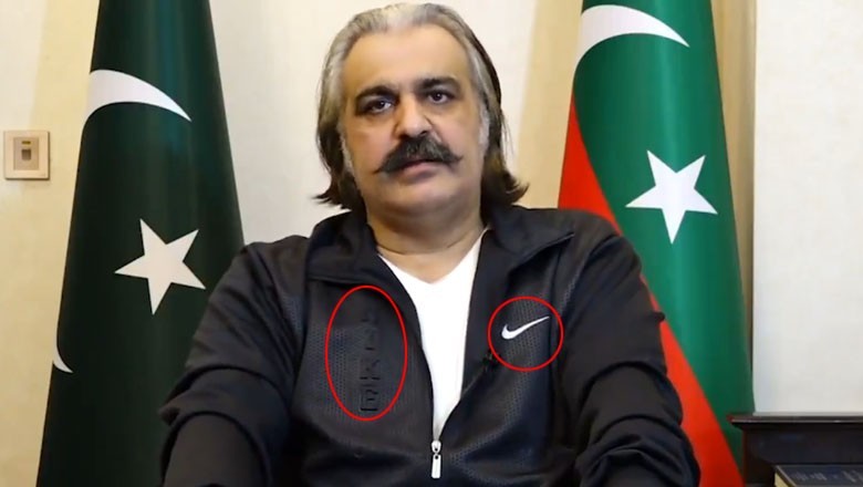 CM Gandapur under fire for wearing 'Nike' amid boycott movement