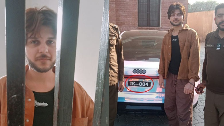 TikToker arrested for using fake number plate 'IK-804'