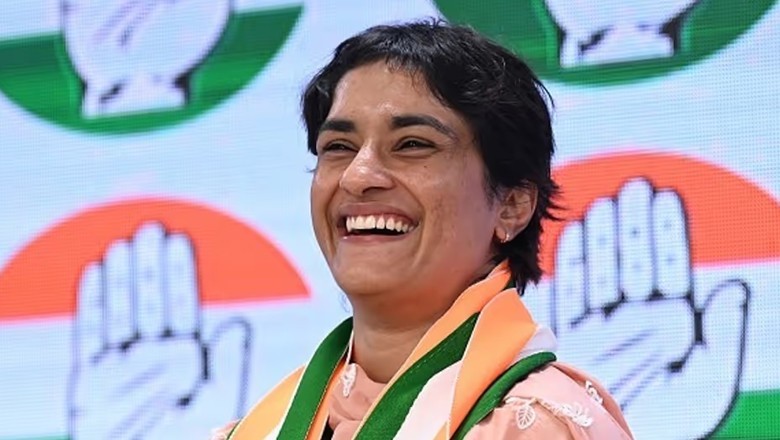 Ex-Indian Olympic wrestler Vinesh Phogat beats BJP in Haryana election
