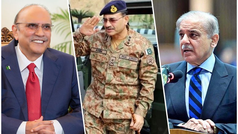President Zardari, PM Shehbaz, COAS Asim 'unite' to ensure Pakistan's economic, political stability