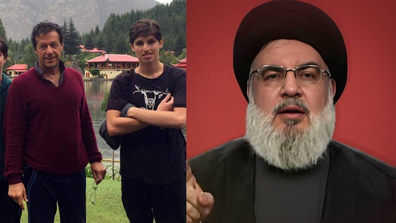 Hassan Nasrallah's picture hangs in room of Imran Khan's son Kasim, reveals ex-govt official