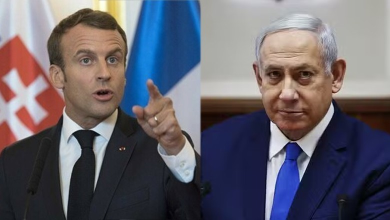Israel PM ‘mustn’t forget his country created by UN decision,' says Macron