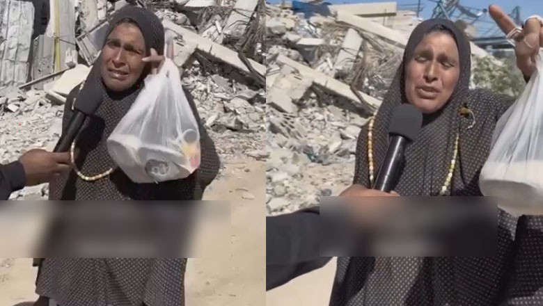 “I am mother of 10 martyrs, world has abandoned us” says elderly Palestinian woman