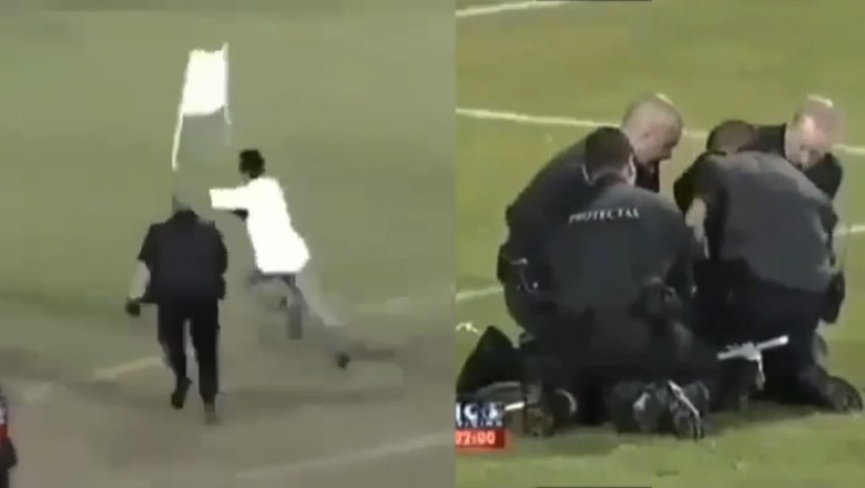 WATCH: Spanish police assault football fan protesting against Gaza war