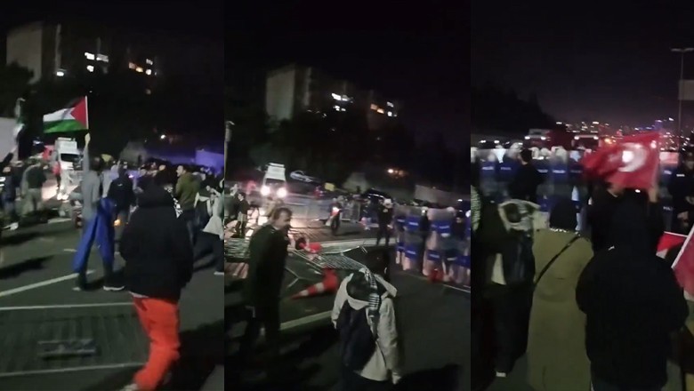 “No Zionism in our ports:” Protest in Turkey against docking of Israeli ship at Istanbul harbor