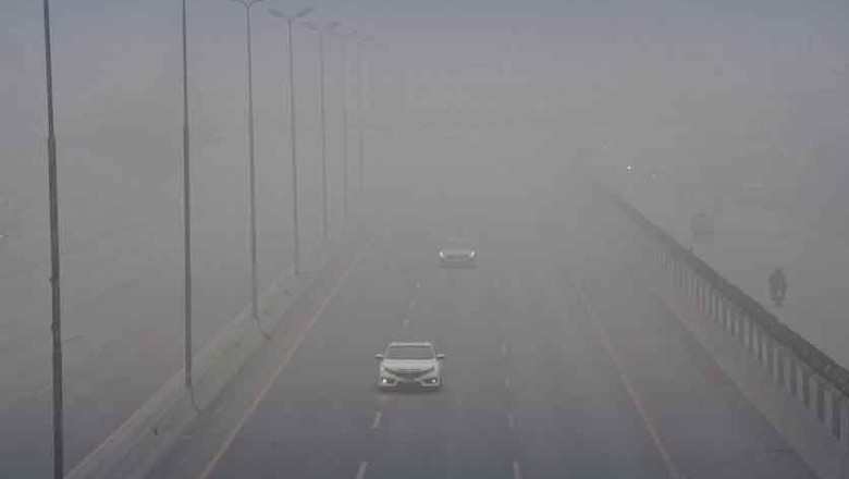 Police close several motorway routes in Punjab after accidents due to thick smog