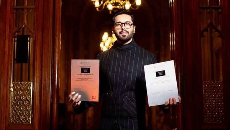 Fahad Mustafa honored by UK parliament with two prestigious awards