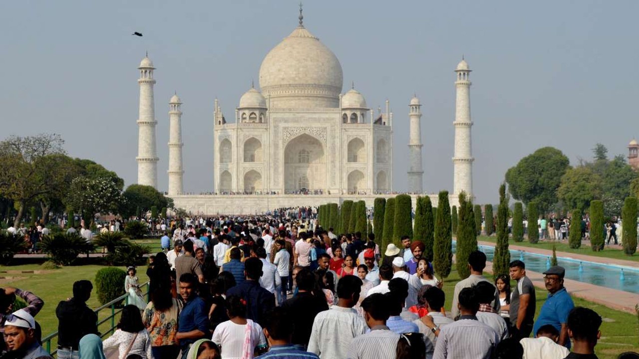 Panic gripped Indian security agencies after bomb threat at Taj Mahal