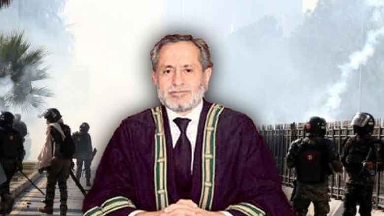 How can civilians be subjected to trial under armed forces discipline? asks SC judge