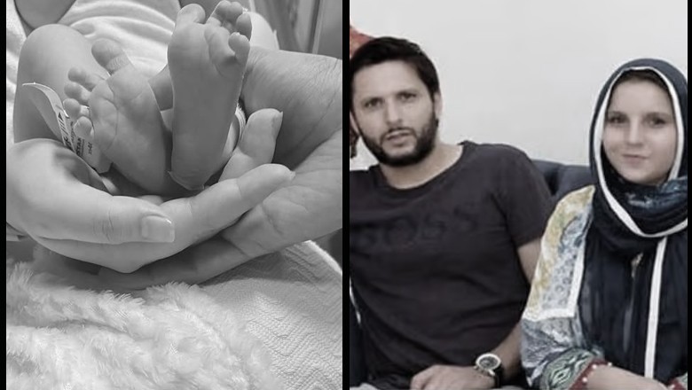 Shahid Afridi announces birth of granddaughter ‘Ayra’
