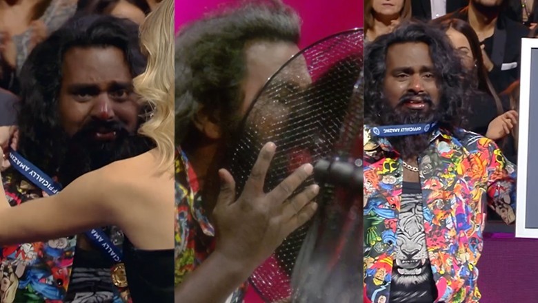 Indian man sets world record by stopping 57 fans blades with his tongue