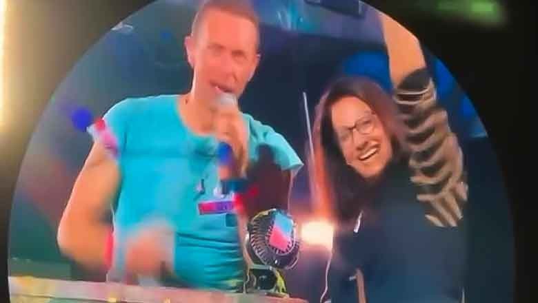 Coldplay calls Pakistani woman onstage who travelled 10,000 KMs to attend the show