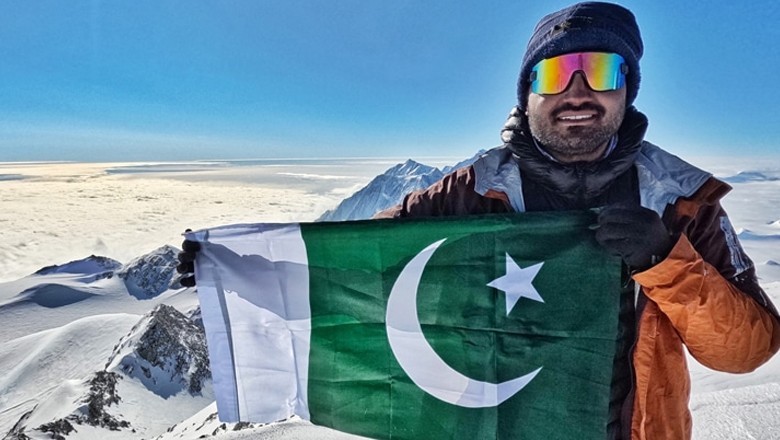 Pakistani mountaineer Asad Ali Memon summits Antarctica’s tallest peak