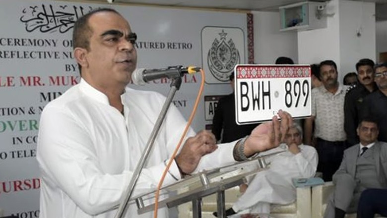 Vehicles without Ajrak number plates to be banned in Sindh