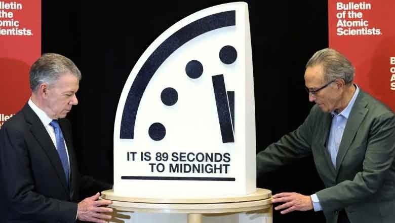 World on the brink of apocalypse as ‘Doomsday Clock’ moves one second closer to midnight