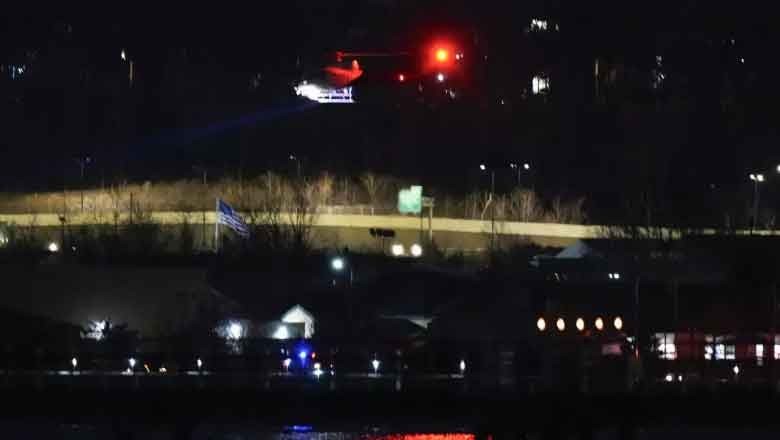 Passenger plane splits into pieces after colliding midair with army helicopter in US