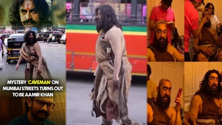 Watch: Aamir Khan spotted in Mumbai streets dressed as 'caveman’