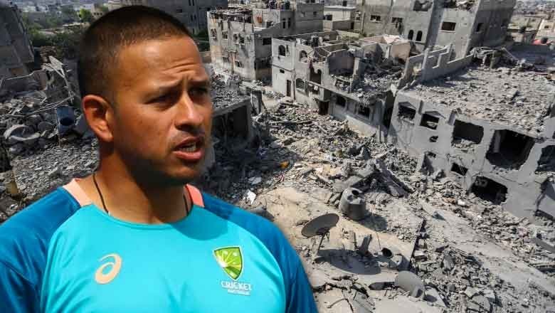 Cricketer Usman Khawaja outraged after Australian sports radio fires commentator over Gaza solidarity