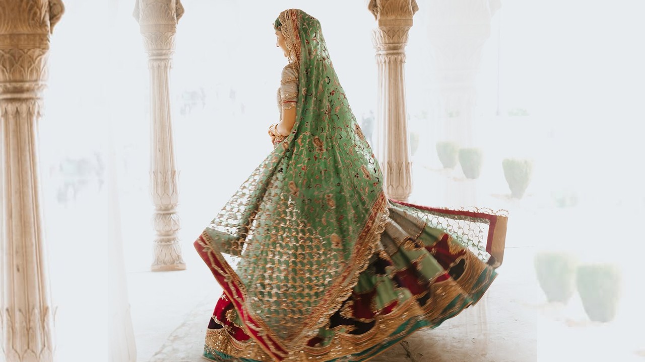 "My dream nikah outfit," Mawra chose her mother-in-law’s dupatta for her bridal look