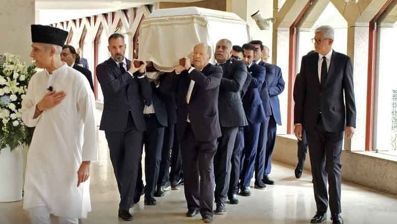 Aga Khan IV being laid to rest in Egypt
