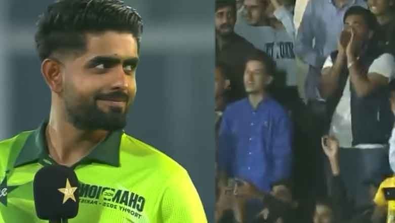 WATCH: Babar Azam humbled by fans’ deafening cheers at Karachi stadium