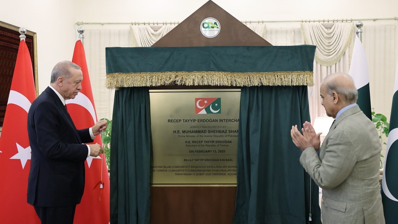 Pakistan names sector F-8, F-9 Interchange after Recep Tayyip Erdogan
