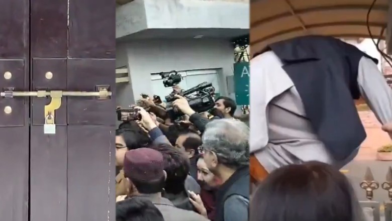 Opposition leaders bypass locked gates to hold conference at Islamabad hotel