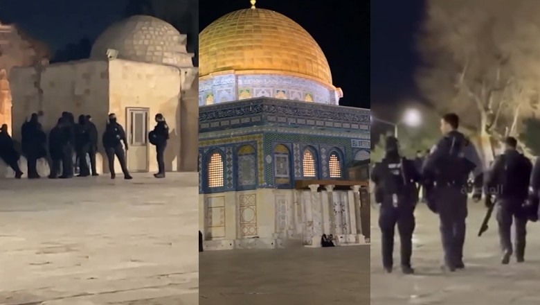Israeli forces enter Al-Aqsa Mosque compound