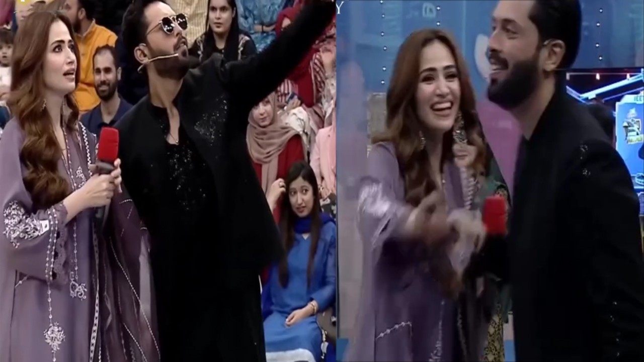 'I won't find anymore boys for you': Fahad Mustafa teases Sana Javed on Ramadan show