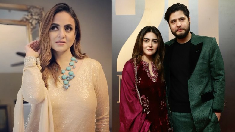 Arez Ahmed calls out Nadia Khan for revealing Hiba Bukhari’s pregnancy