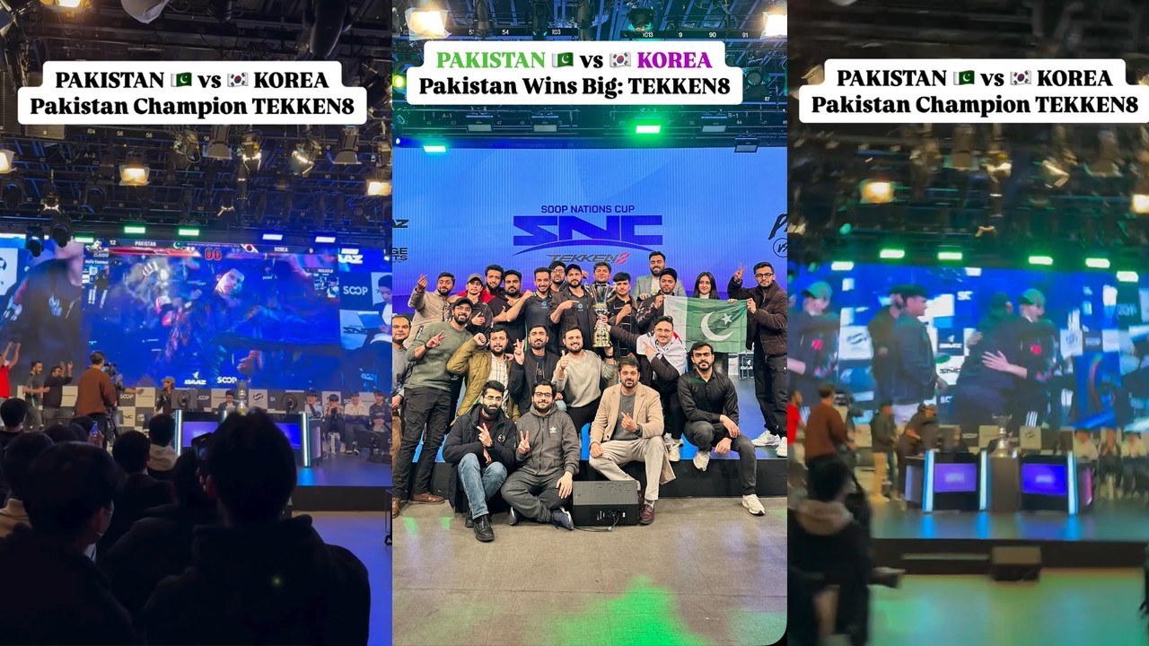 Pakistan wins Tekken 8 Soop Nations Cup in Seoul