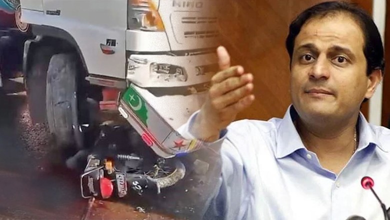 Heavy traffic passes through Karachi due to lack of alternative routes: Murtaza Wahab