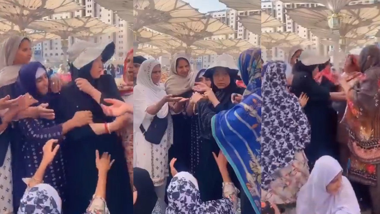 Beggars in Madinah harass pilgrim for alms