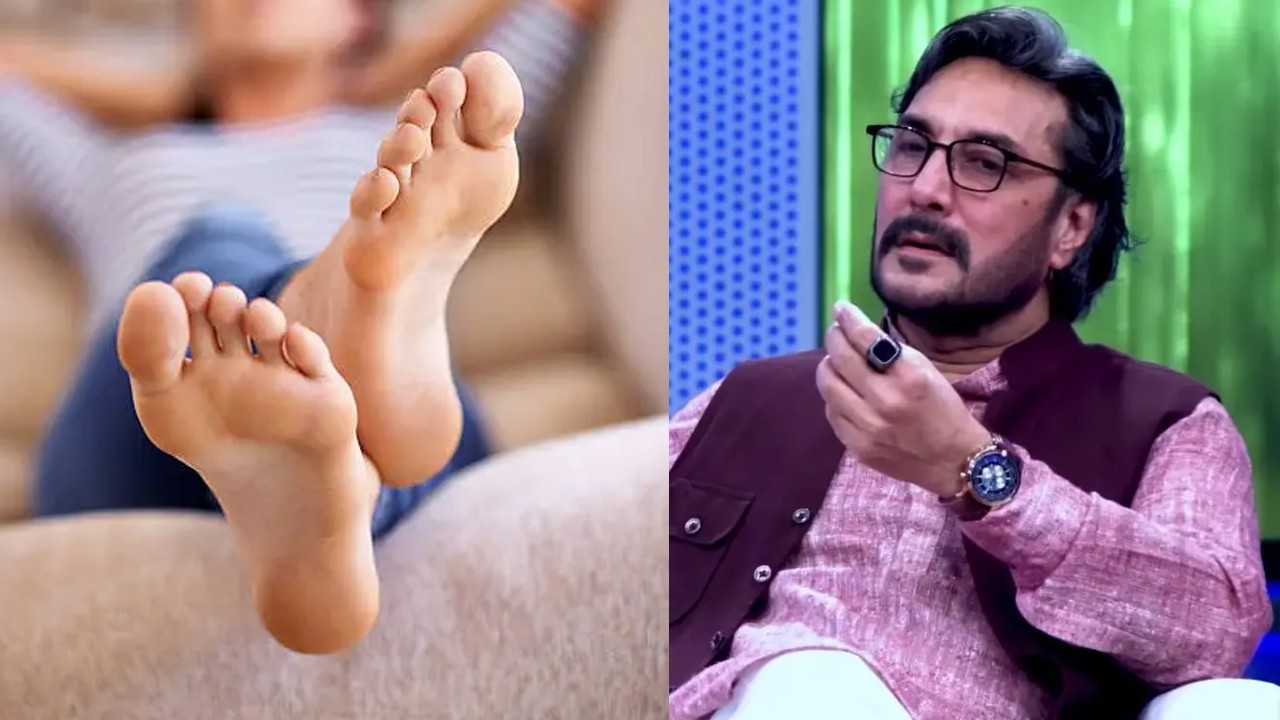 Adnan Siddiqui says he notices women's feet when meeting them