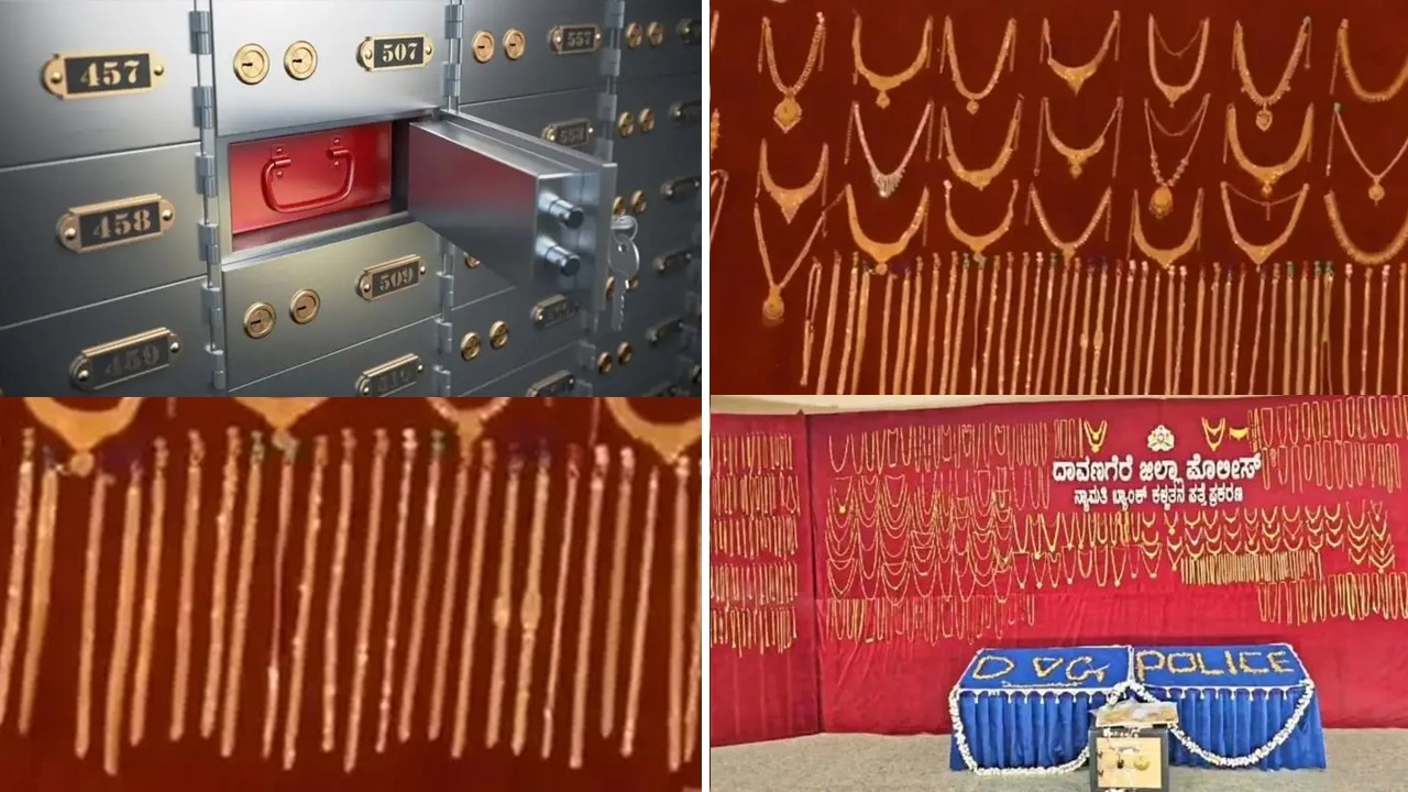 India: Brothers steal gold ornaments worth millions from bank after loan refusal