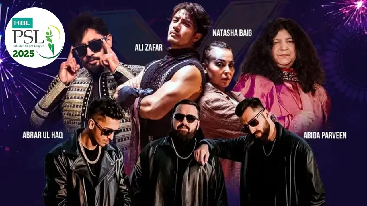 Abida Parveen, Ali Zafar, and Young Stunners to perform at PSL X opening ceremony