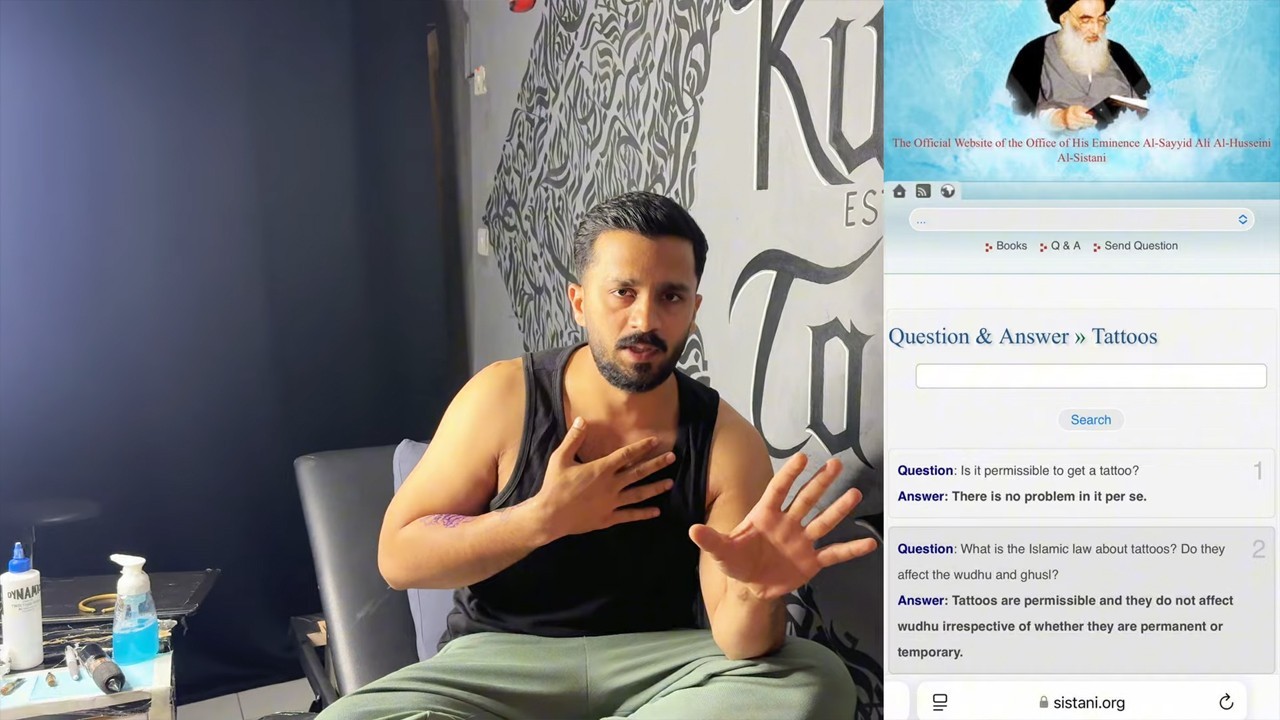 Rajab Butt sparks controversy again after calling tattoos ‘halal’