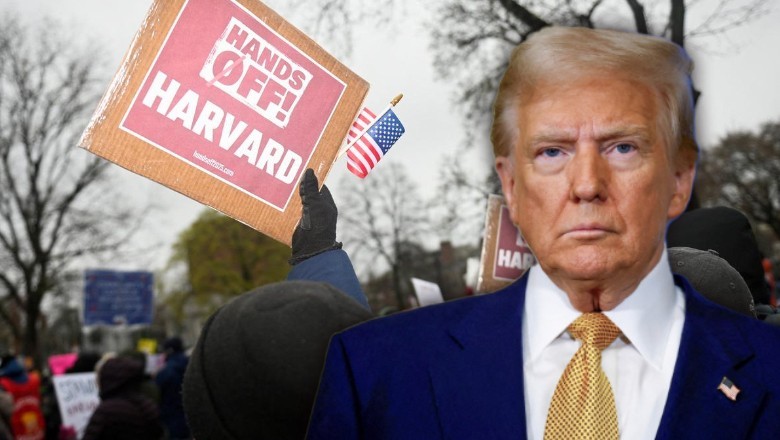 Trump cuts Harvard funding after university declines action against pro-Palestinian students