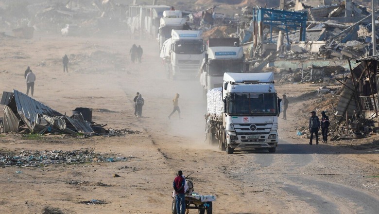 'No humanitarian aid will enter Gaza,' says Israel