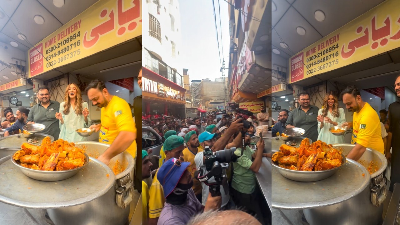 Erin Holland enjoys Karachi’s iconic Biryani