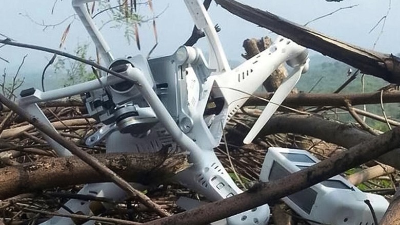 Indian quadcopter shot down by Pakistan Army as tension flare on LoC