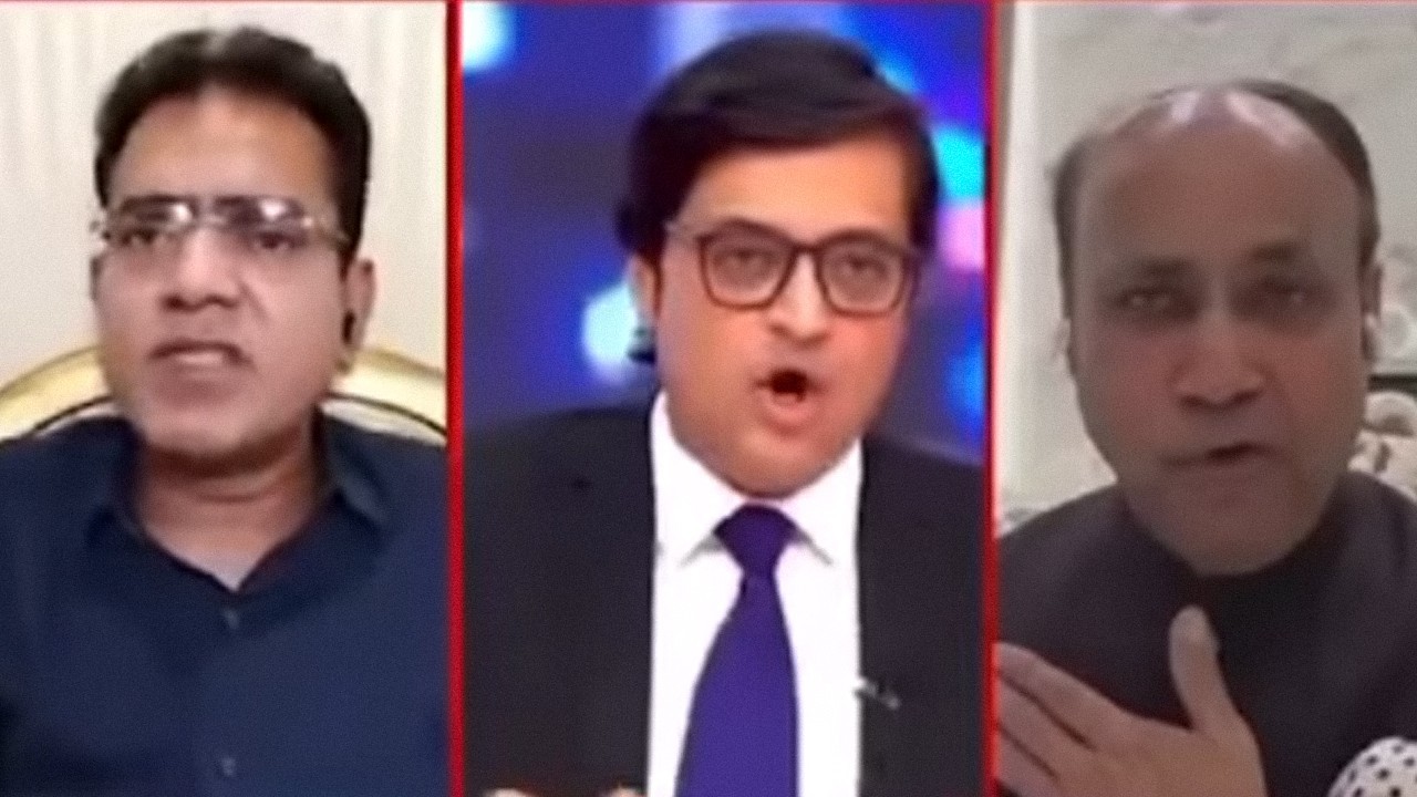 PTI, PML-N politicians trade barbs on Arnab Goswami’s show