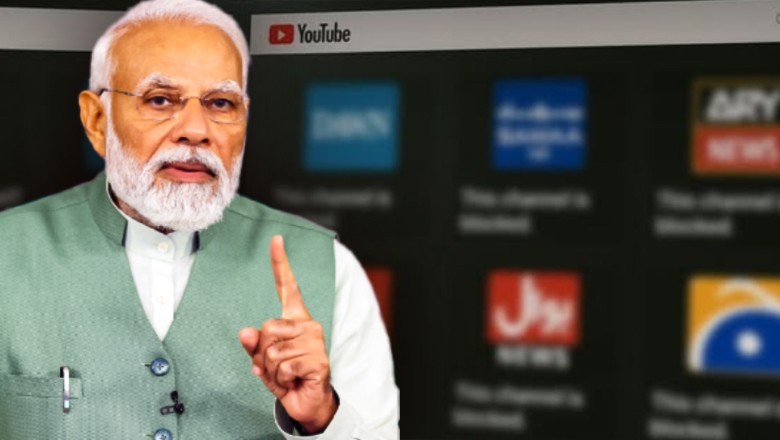 Indian govt blocks Pakistani entertainment channels on YouTube