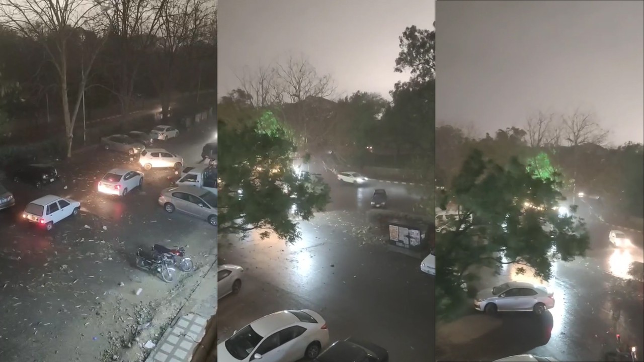Severe storms batter Islamabad, Rawalpindi