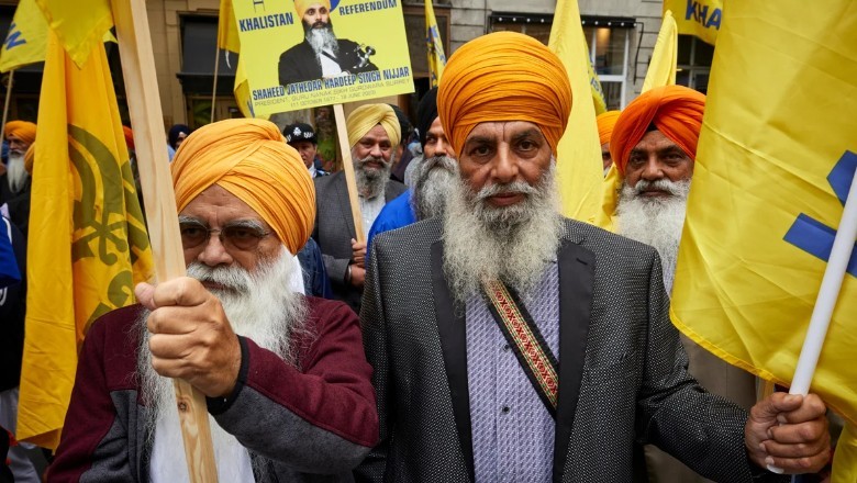London: Sikh community stages solidarity protest for Pakistan against Indian threats