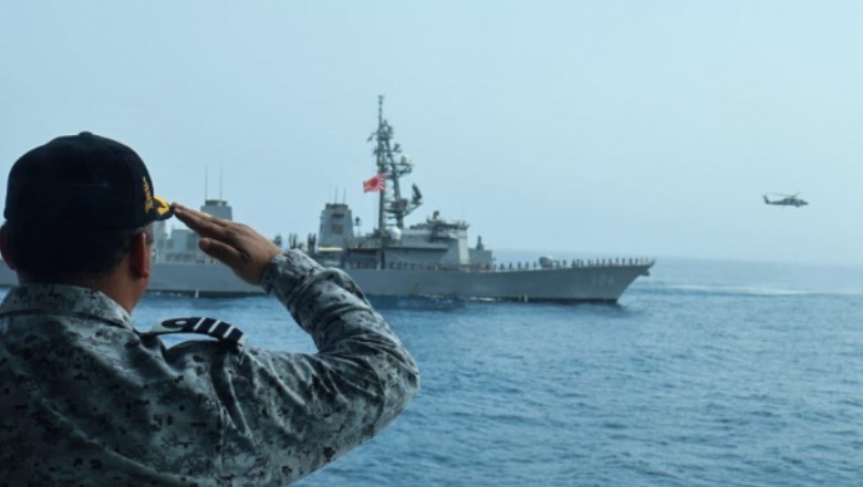 Pak Navy bolsters maritime security with warships amid Indian aggression