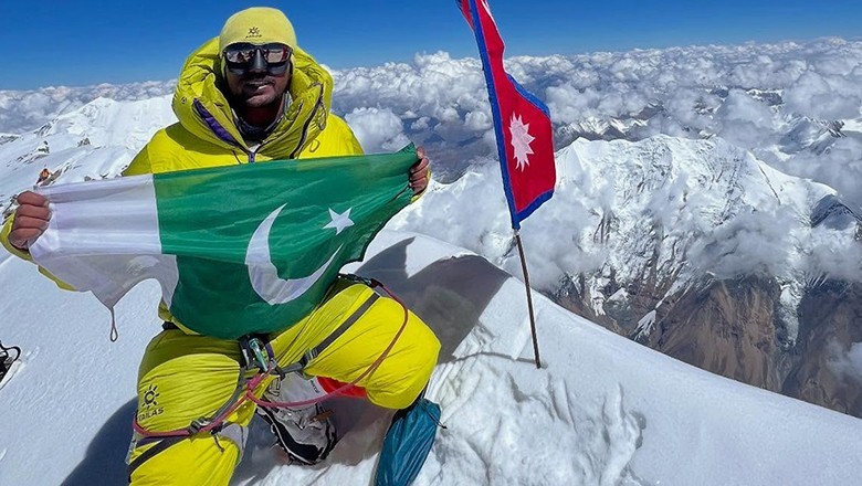 Sajid Sadpara climbs world's seventh highest peak without oxygen