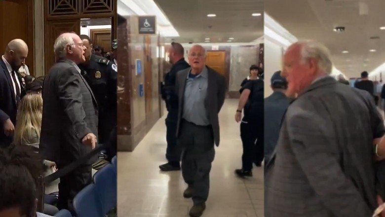 Ben Cohen forcibly removed from US Senate for condemning support of Israel