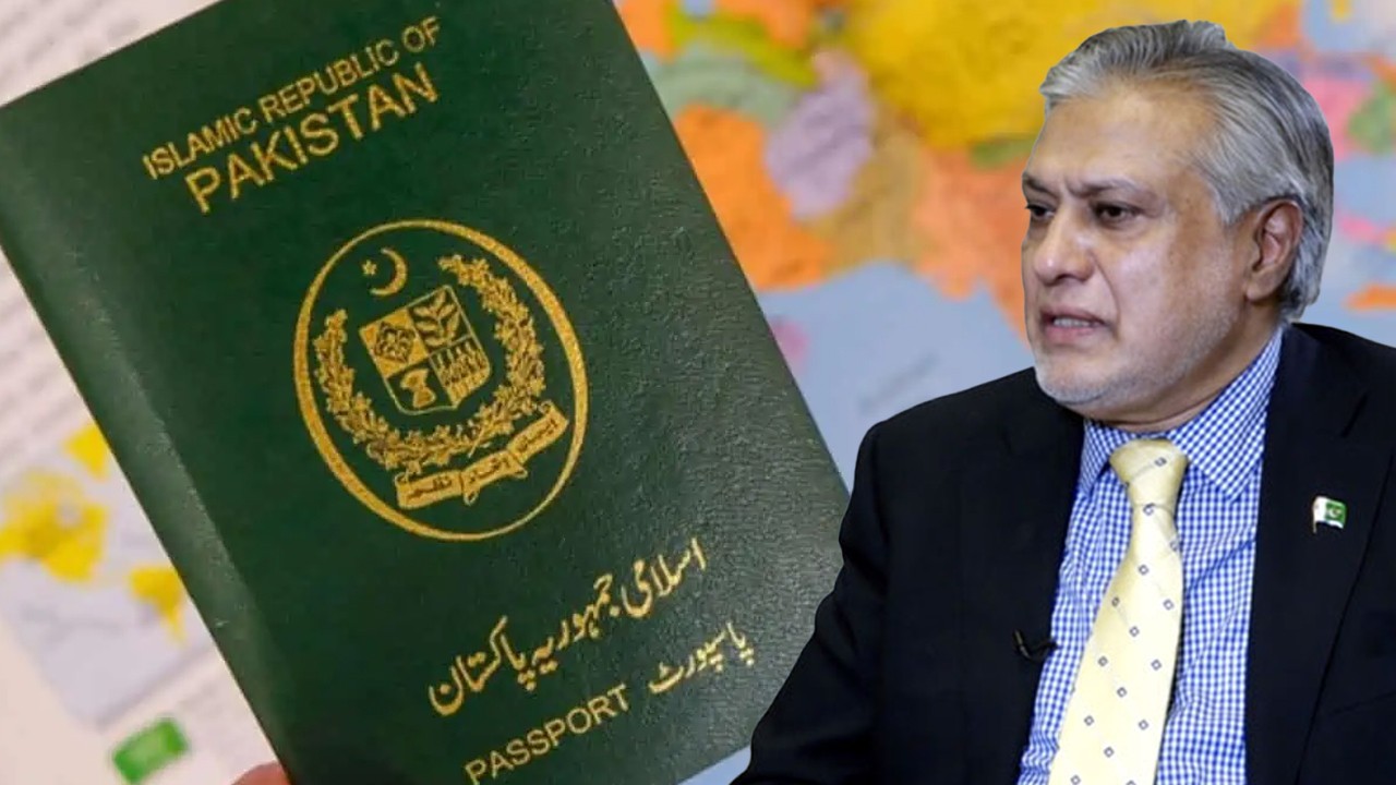 Pakistani passport ranks lowest across world, admits FM Dar